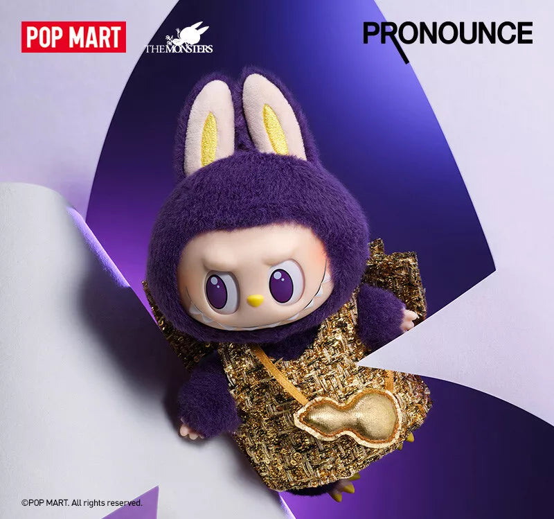 LABUBU × PRONOUNCE - WINGS OF FORTUNE Vinyl Plush Hanging Card